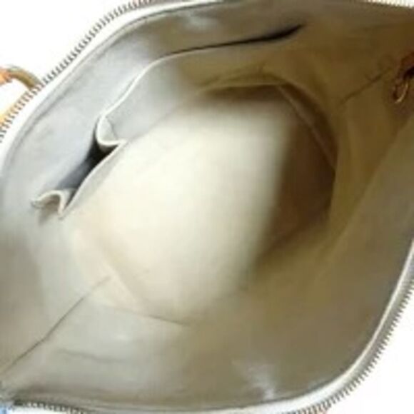 Louis Vuitton Saleya PM Damier Azur PVC Leather Handbag - Picture 8 of 13